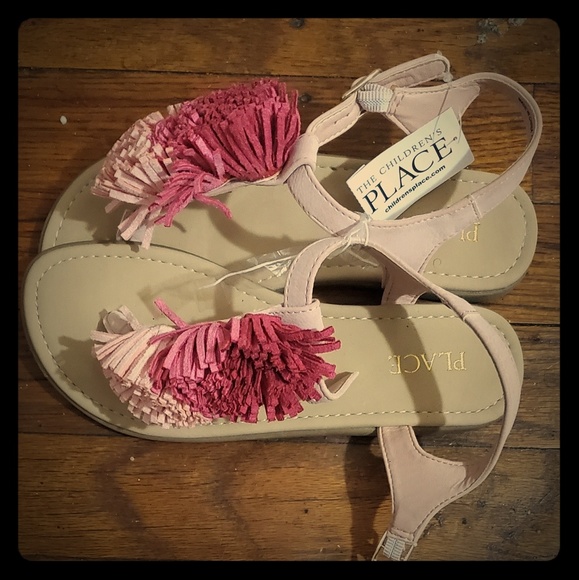 Children's Place Other - Children's Place pom pom sandals Children's Place Other - Children's Place pom pom sandals